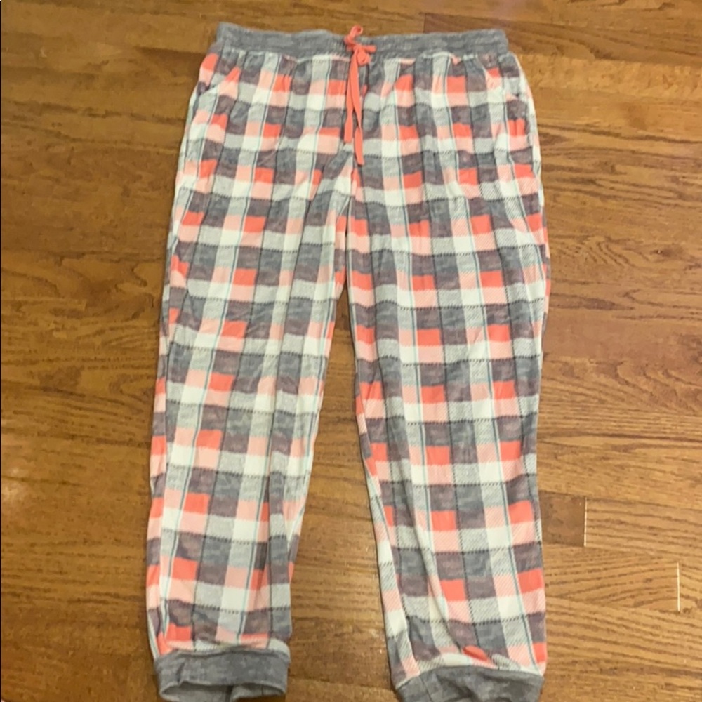 Cuddl Duds Plaid Pajama Pants
